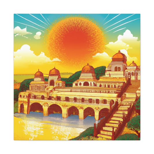 Ganges Glory - Destination India - Canvas
