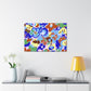 Serene Petals - Floral Canvas