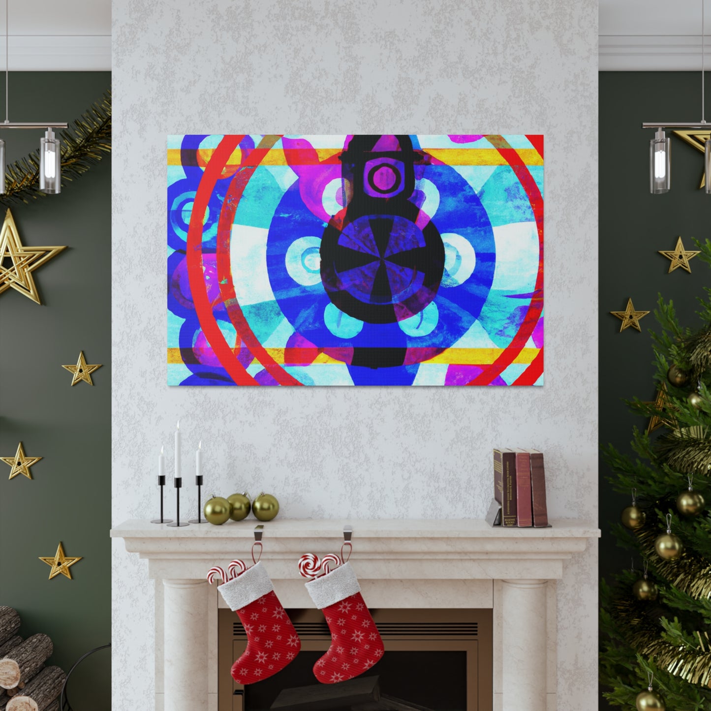 Kalidescope - Glass Canvas