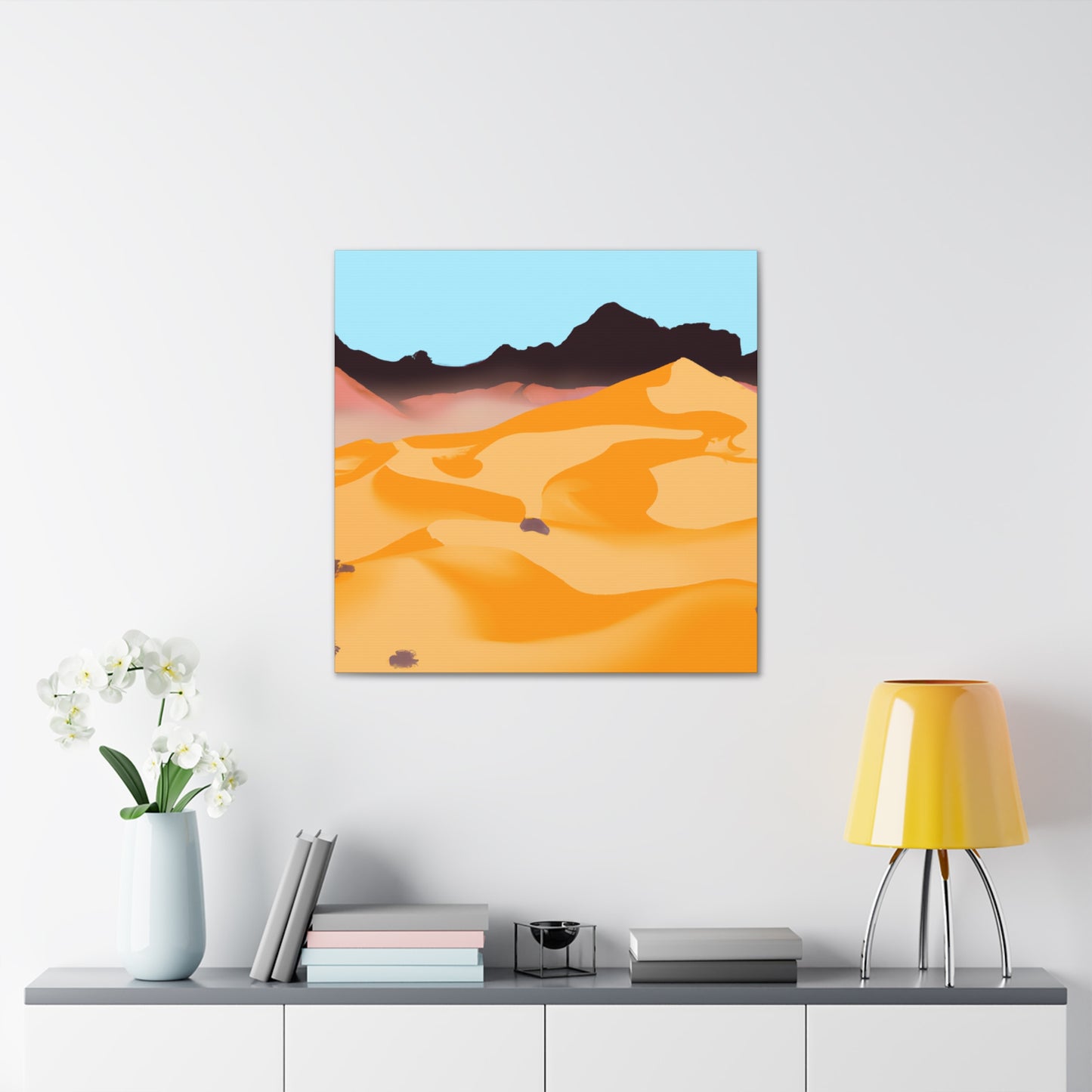 Desert Palms - Landscape - Canvas