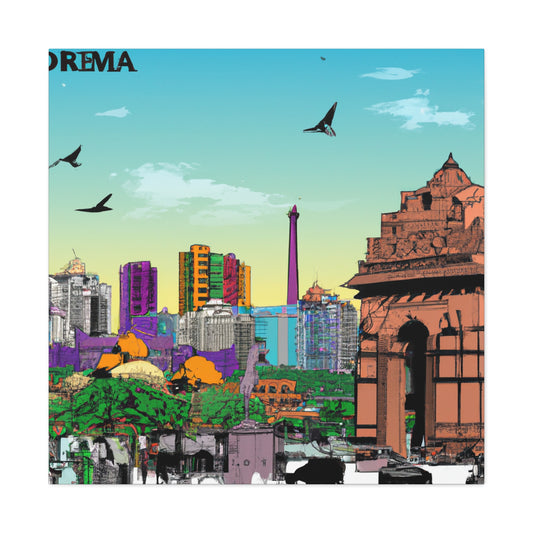 Pashmir Mountain - Destination India - Canvas