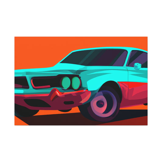 Old Fireball - Automobile - Canvas