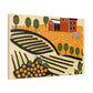 On Golden Farm - Amusement - Canvas