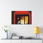 Blue Prints of Dreamers - Midcentury - Canvas