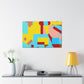 Aquamarine Dream - Abstract - Canvas