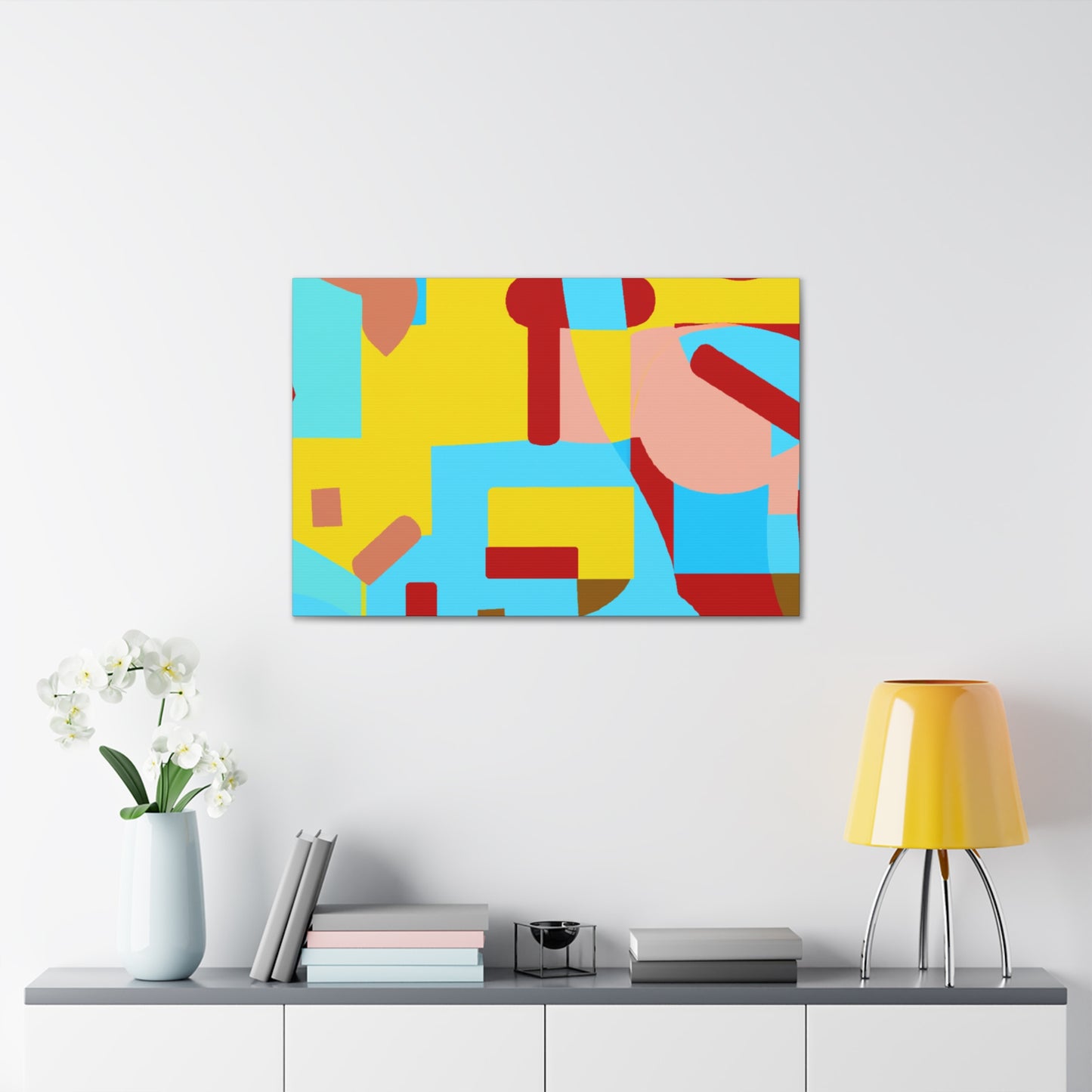 Aquamarine Dream - Abstract - Canvas