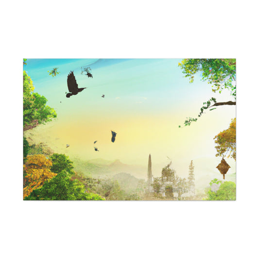 The Taj Mahal - Destination India - Canvas
