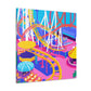Crazy Town - Amusement - Canvas