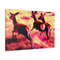 Prancing- Canvas - Wildlife