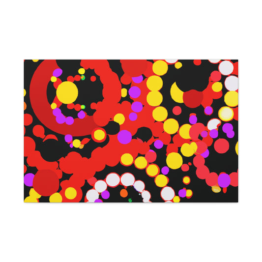 Vibrant Reflection - Abstract - Canvas