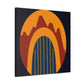 Eternal Radiance - Midcentury - Canvas