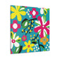 Serenity Blossom - Floral Canvas