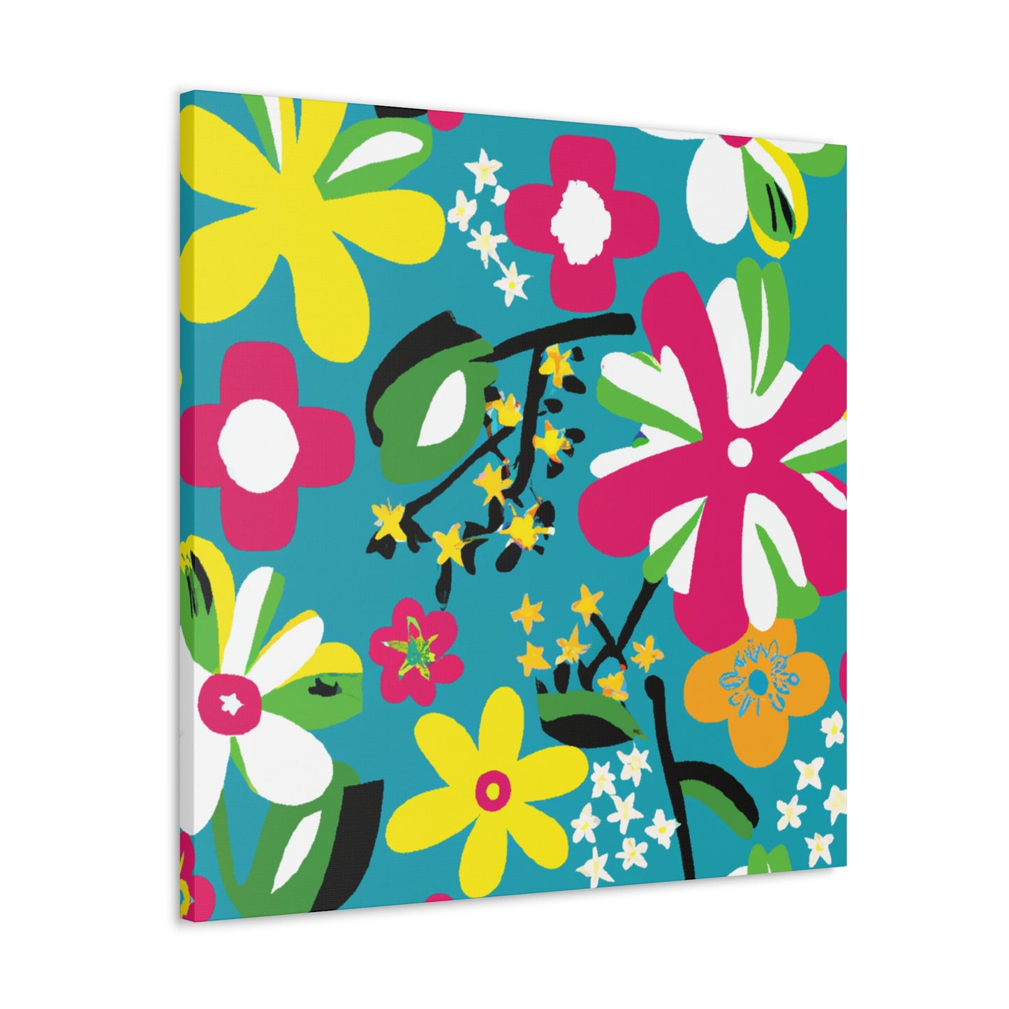 Serenity Blossom - Floral Canvas