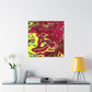 Luminous Aqua - Abstract - Canvas