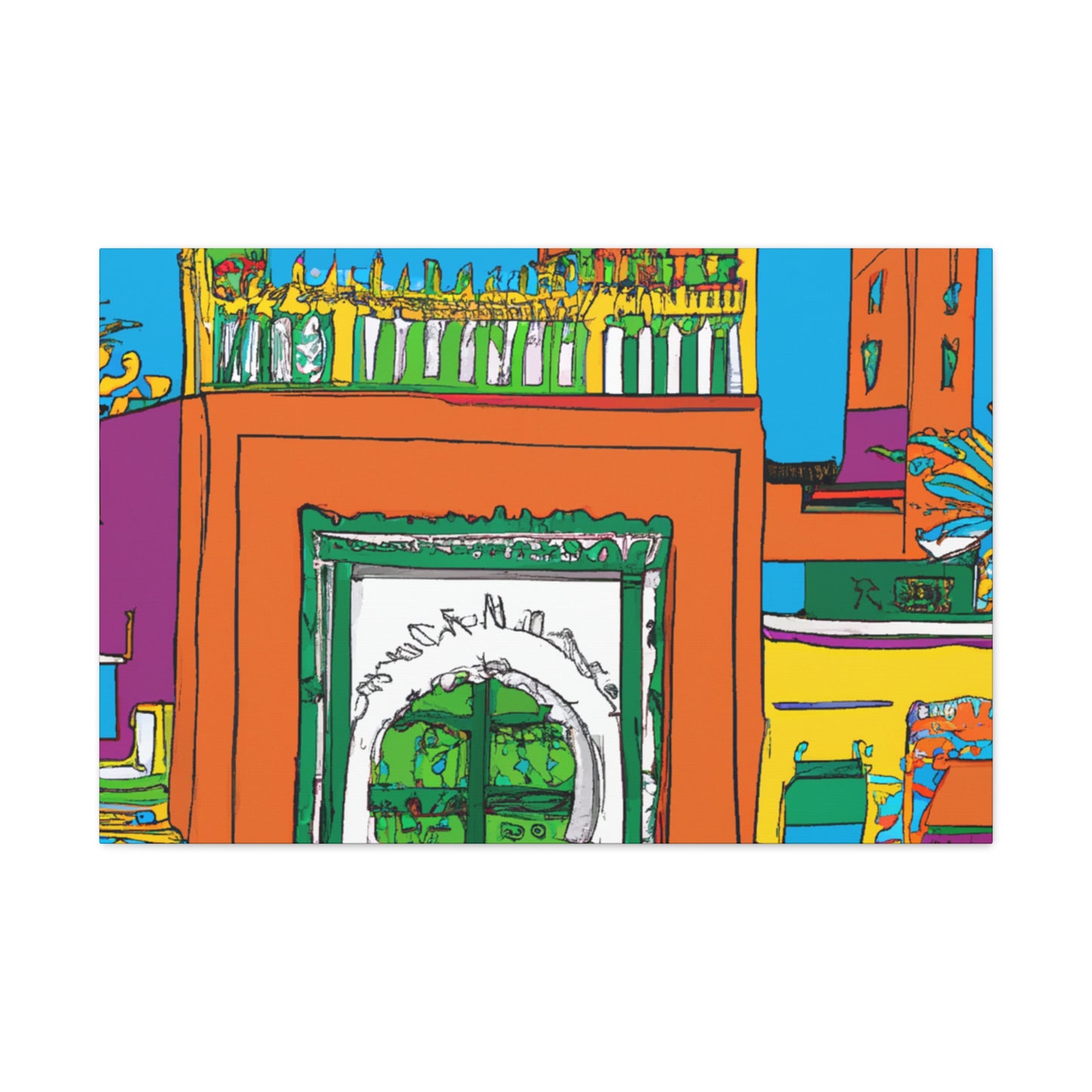 Mona Bessai - Morraco - Canvas