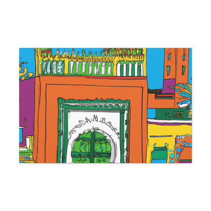 Mona Bessai - Morraco - Canvas