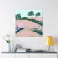 Floral Fantasy - Landscape - Canvas
