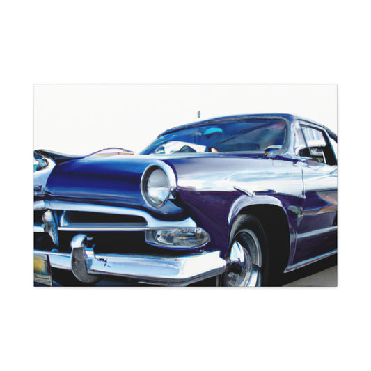 Faithful Roadster - Automobile Canvas