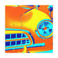 'Vintage Car Roadside Reminiscence' - Automobile Canvas