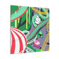 Rhino Rampage - Amusement - Canvas