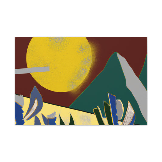 Retro Flight- Midcentury - Canvas