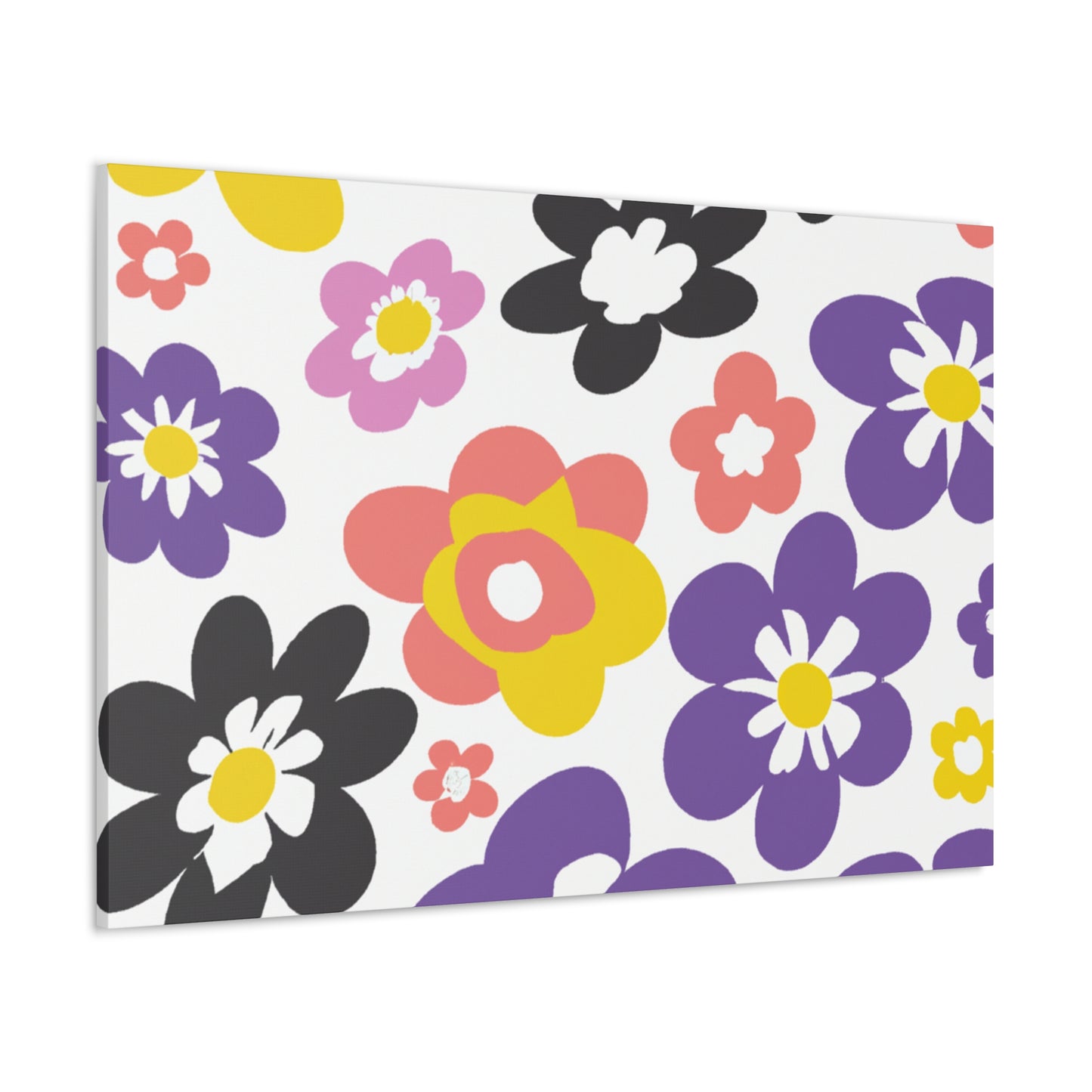 Roseflake - Floral - Canvas