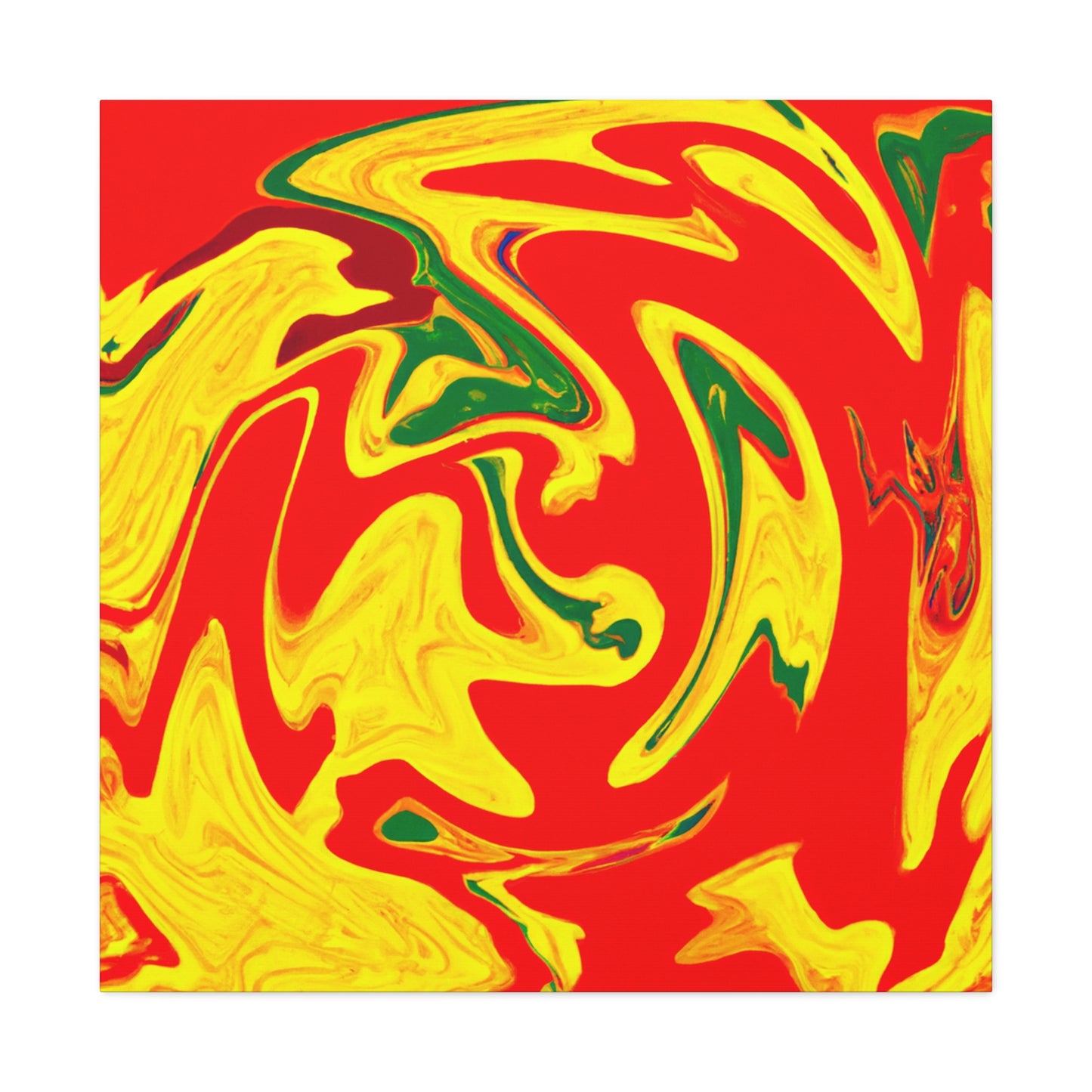 Vapour-Wave Abstract - Canvas