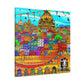 Khajuraho- Destination India - Canvas