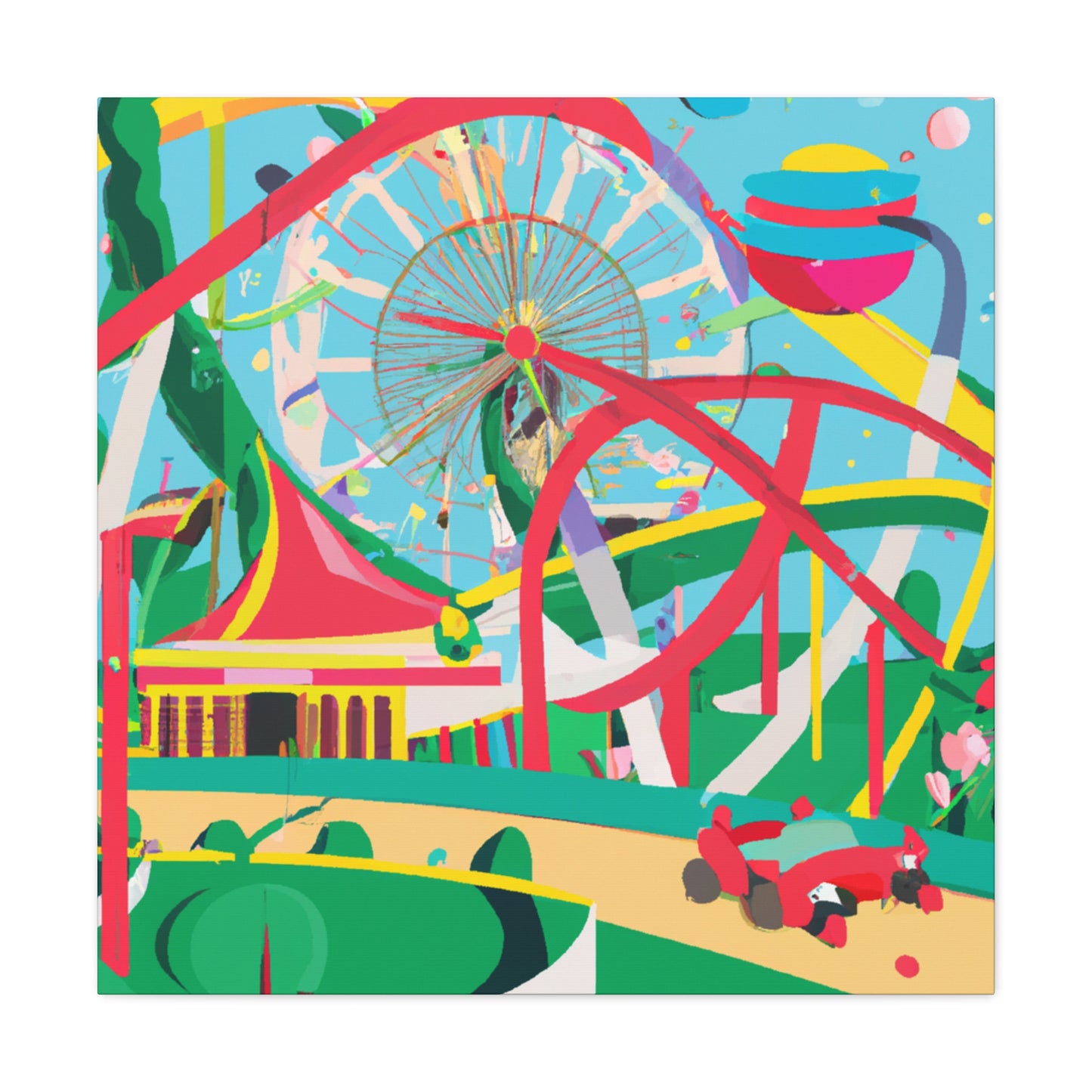 Wonder Wheelland - Amusement - Canvas