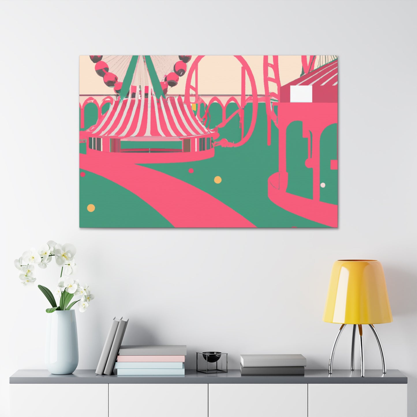 Giggle Frenzy - Amusement - Canvas