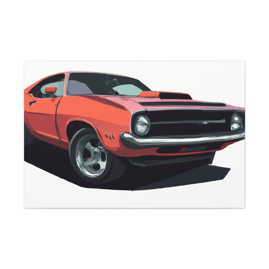 Muscle Mule - Automobile - Canvas