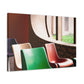 "Breezy Oasis - Midcentury" - Canvas