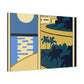 Green Sapling Shine - Midcentury - Canvas