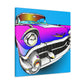 "Classic Car Story" - Automobile Canvas
