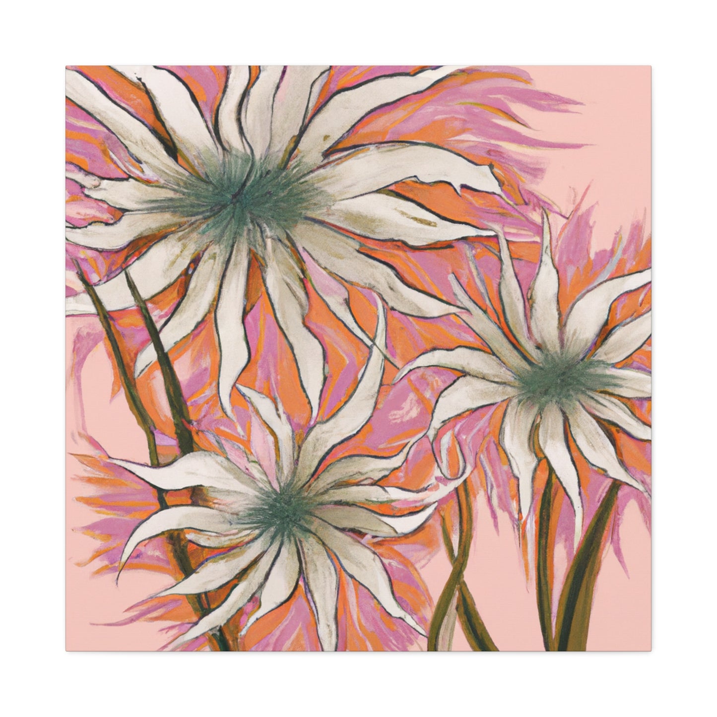 Blossom Brilliance - Floral - Canvas