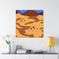 Scorching Sands - Landscape - Canvas