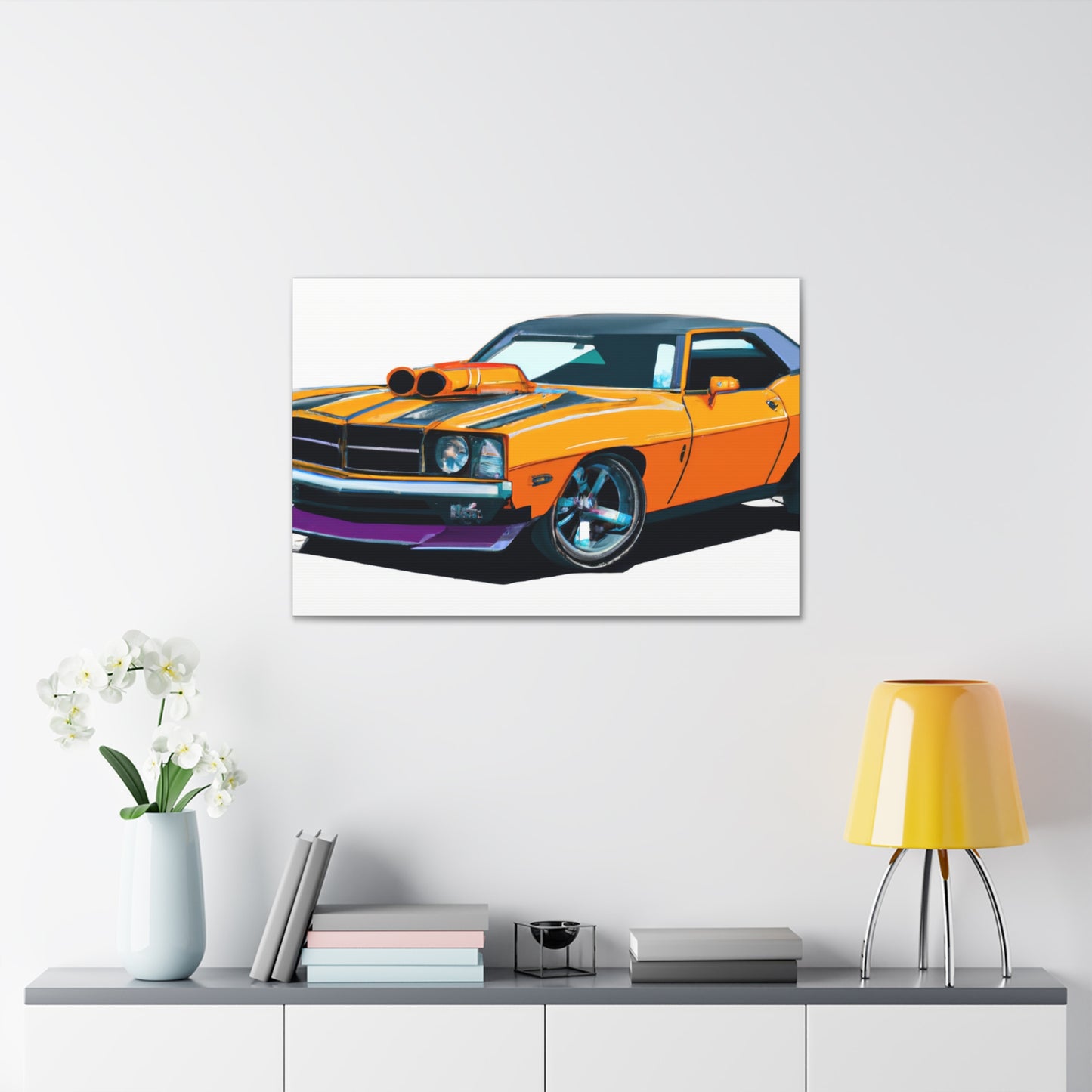 Drag Race Superstar - Automobile - Canvas