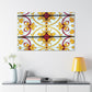 Cheery Citrus Splash - Glass Canvas