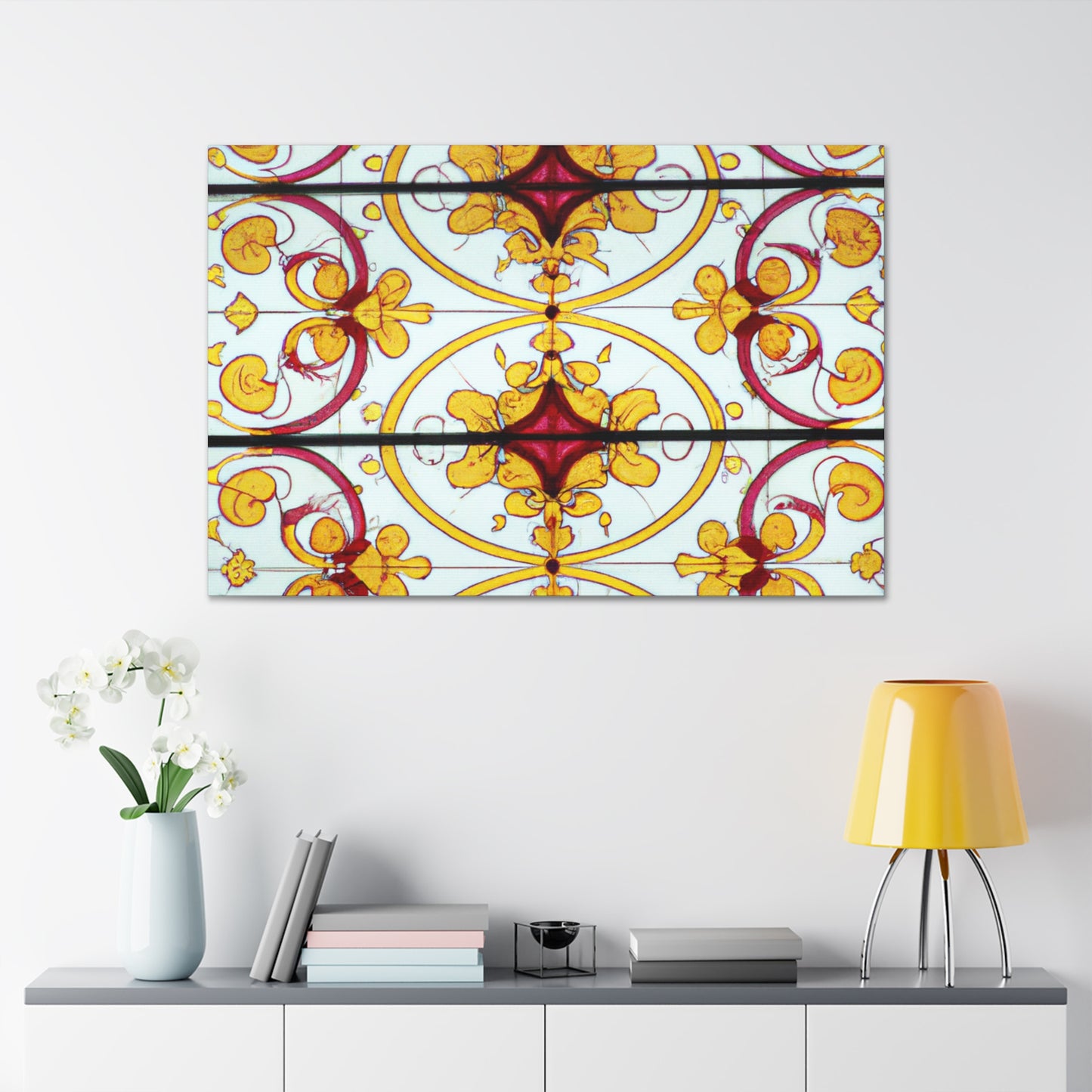 Cheery Citrus Splash - Glass Canvas