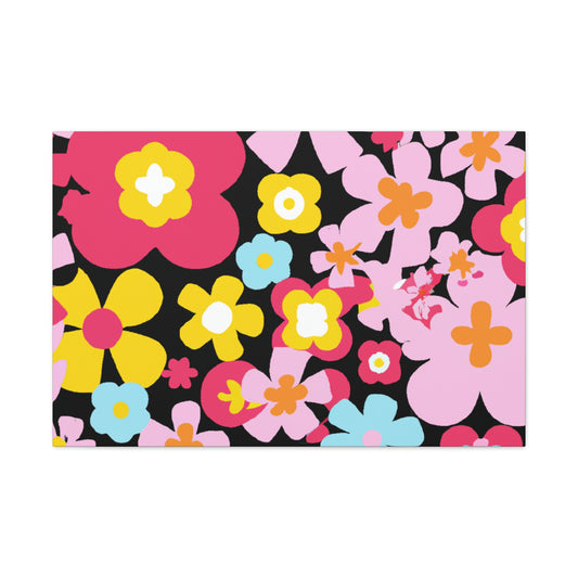 Dream-Catching Daisies - Floral Canvas