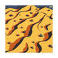Time Sandy Keeper - Vintage Contemporary - Desert Canvas