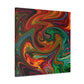 Heated - Canvas - Abstract