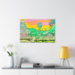 Taj Mahal - Destination India - Canvas