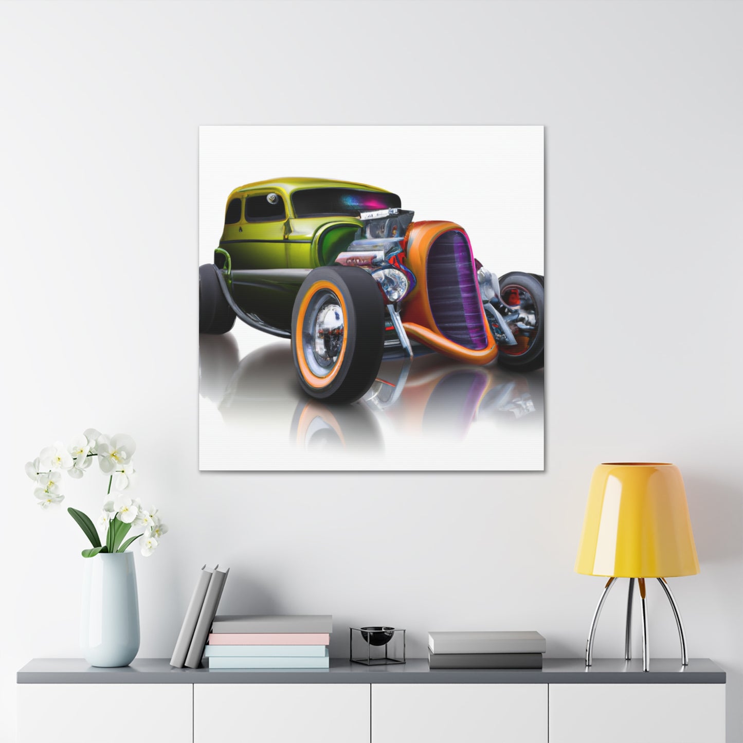 Lightning Spark - Automobile - Canvas