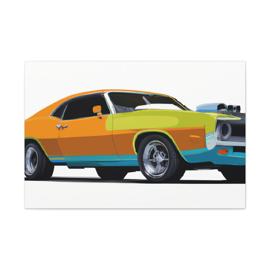 Scorch-A-Lackin' - Automobile - Canvas