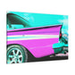 "Classic Speedway" - Automobile Canvas