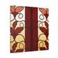 Fall Leaf - Glass Canvas