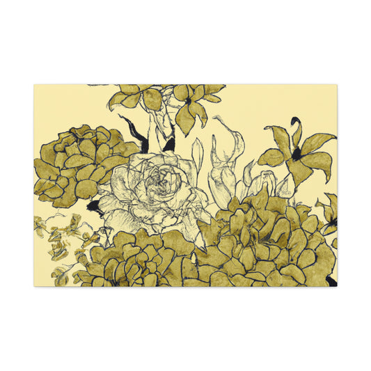 Blossomia - Floral - Canvas