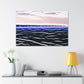 "Flower Power - Vintage Contemporary" - Canvas