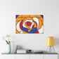 Poppy- Midcentury Canvas